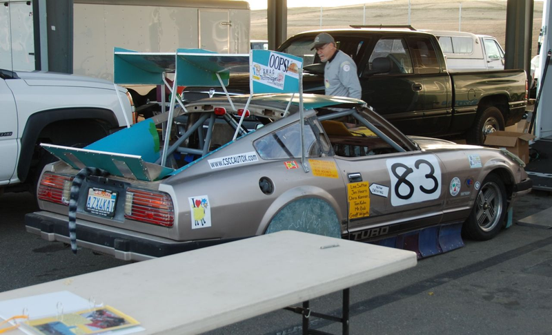 Illustration for article titled 24 Hours Of LeMons Arse Freeze-A-Palooza Über Gallery: Awesome Datsuns, Driven Nissans